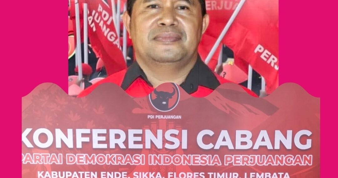 Silverius Syukur Resmi Jadi Ketua DPC PDIP Kabupaten Manggarai Barat 2025 -2030