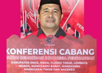 Silverius Syukur Resmi Jadi Ketua DPC PDIP Kabupaten Manggarai Barat 2025 -2030