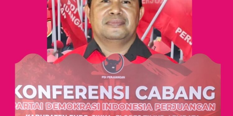 Silverius Syukur Resmi Jadi Ketua DPC PDIP Kabupaten Manggarai Barat 2025 -2030