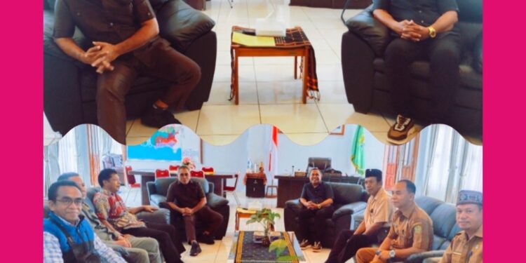 Bicara Tambang Emas Ilegal di Sebayur Besar Labuan Bajo, Ketua DPC PDIP Manggarai Barat Temui Bupati Edi : Ini Penjelasannya