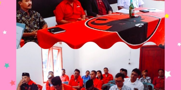 KPUD Manggarai Barat Sowan Ke Sekretariat DPC PDI Perjuangan di Labuan Bajo