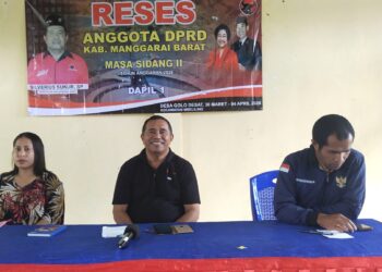 Anggota DPRD PDIP Kabupaten Manggarai Barat Gelar Reses di Rangga Watu, Warga Usul Rehap Puskesdes dan Pembangunan akses Jalan 75 meter, Silverius Syukur; Kondisi Keuangan Daerah sedang tidak baik-baik saja!