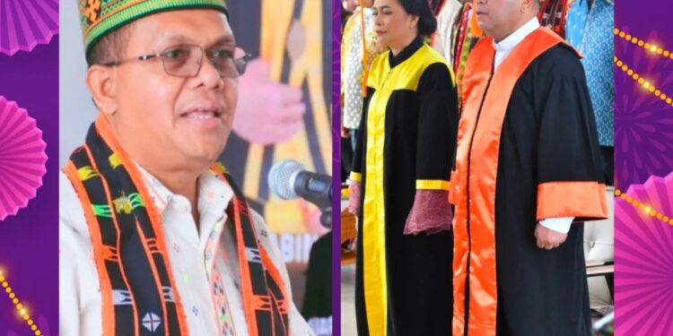 Gubernur NTT Hadiri Pengukuhan Dua Guru Besar Unika Santu Paulus Ruteng: “Iman dan Logika Harus Jalan Bersama