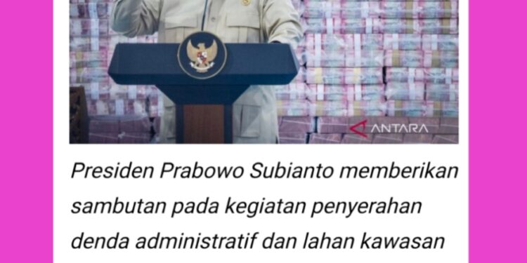 Dana Rp 49 Triliun Dipamerkan Prabowo, Heru Subagia Minta Pemerintah Buka Asal-Usul dan Pemilik Rekening !