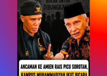 UMMAT Tegaskan Demokrasi Tak Boleh Dibungkam Usai Dugaan Intimidasi terhadap Amien Rais !