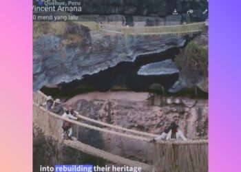 “Rumput Flores” di Peru: Jembatan Warisan Inca yang Jadi Inspirasi Budaya !
