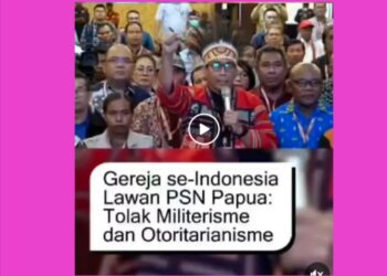 MPL-PGI di Merauke: Gereja Indonesia Dukung Penolakan PSN Papua dan Tolak Militerisme !
