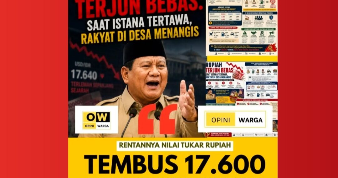 Rupiah di Rp17.640/US$, Warga Soroti Dampak ke Harga Kebutuhan Desa !