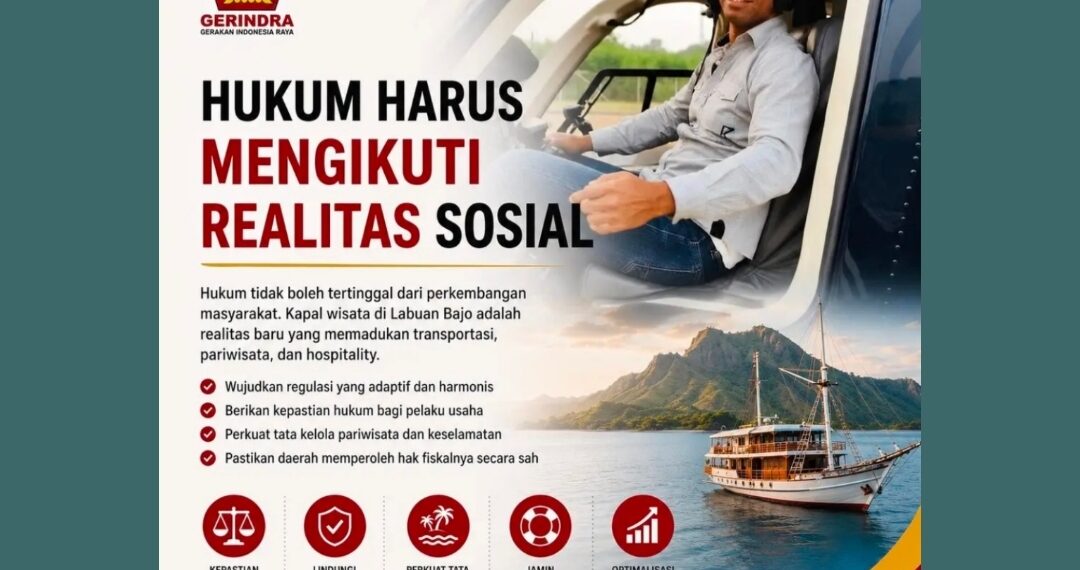 Kanisius Jehabut: Saat Hukum Ketinggalan, Kapal Wisata Labuan Bajo Jadi Ruang Abu-Abu Regulasi !