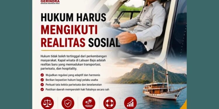 Kanisius Jehabut: Saat Hukum Ketinggalan, Kapal Wisata Labuan Bajo Jadi Ruang Abu-Abu Regulasi !