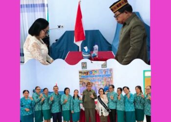 Bupati Agas Andreas Lantik Bunda Literasi Matim 2026-2029, Dorong Budaya Baca dan SDM Berkarakter