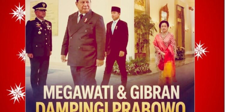 Momen Langka 1 Juni 2026: Megawati dan Gibran Dampingi Prabowo di Upacara Hari Lahir Pancasila, Tokoh Sebut “Sinyal Rekonsiliasi”