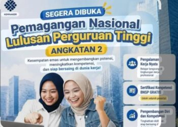 Buka Juli Ini ! Cara Daftar MagangHub Kemnaker 2026, Gaji Ikut UMK + Kuota 150 Ribu