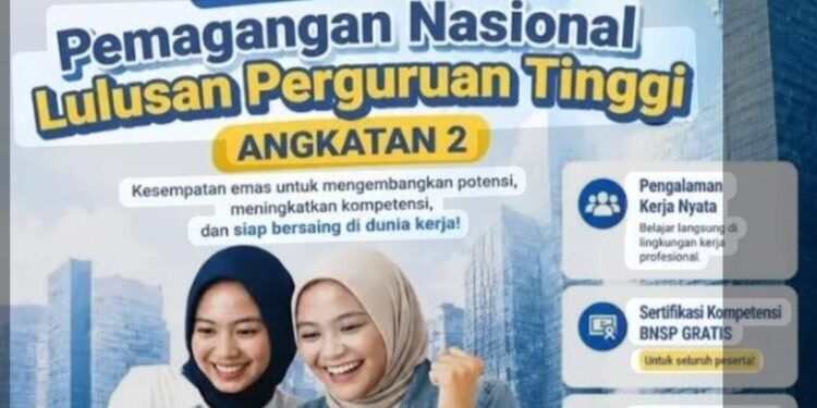Buka Juli Ini ! Cara Daftar MagangHub Kemnaker 2026, Gaji Ikut UMK + Kuota 150 Ribu