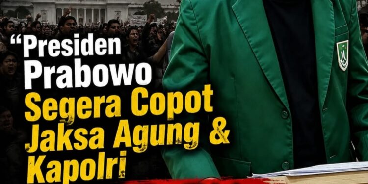Mahasiswa UNAS Layangkan Ultimatum ke Prabowo: “Negara Hukum Sedang Retak, Presiden Harus Tegas”
