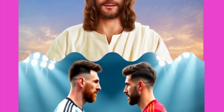 Kisah Yesus Menyaksikan Semifinal Piala Dunia: Tuhan Tidak Memihak Klub Sepak Bola