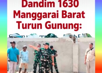 Dandim 1630 Manggarai Barat Turun Gunung: Sisir 7 Desa Pastikan Pembangunan Koperasi Merah Putih Tak Mandek