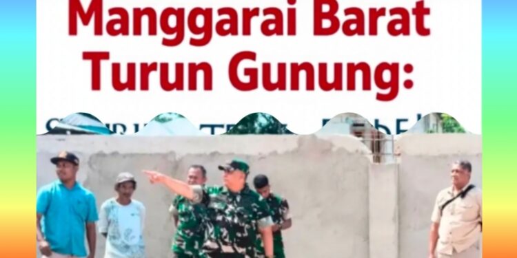 Dandim 1630 Manggarai Barat Turun Gunung: Sisir 7 Desa Pastikan Pembangunan Koperasi Merah Putih Tak Mandek