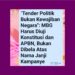 Tender Politik Bukan Kewajiban Negara”: MBG Harus Diuji Konstitusi dan APBN, Bukan Dibela Atas Nama Janji Kampanye