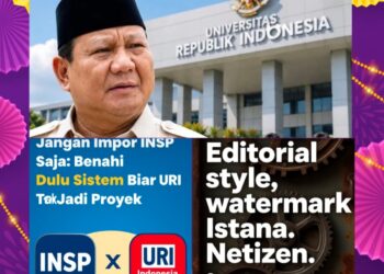 “Jangan Impor INSP Saja: Benahi Dulu Sistem Biar URI Tak Jadi Proyek Baru”