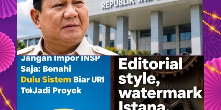 “Jangan Impor INSP Saja: Benahi Dulu Sistem Biar URI Tak Jadi Proyek Baru”
