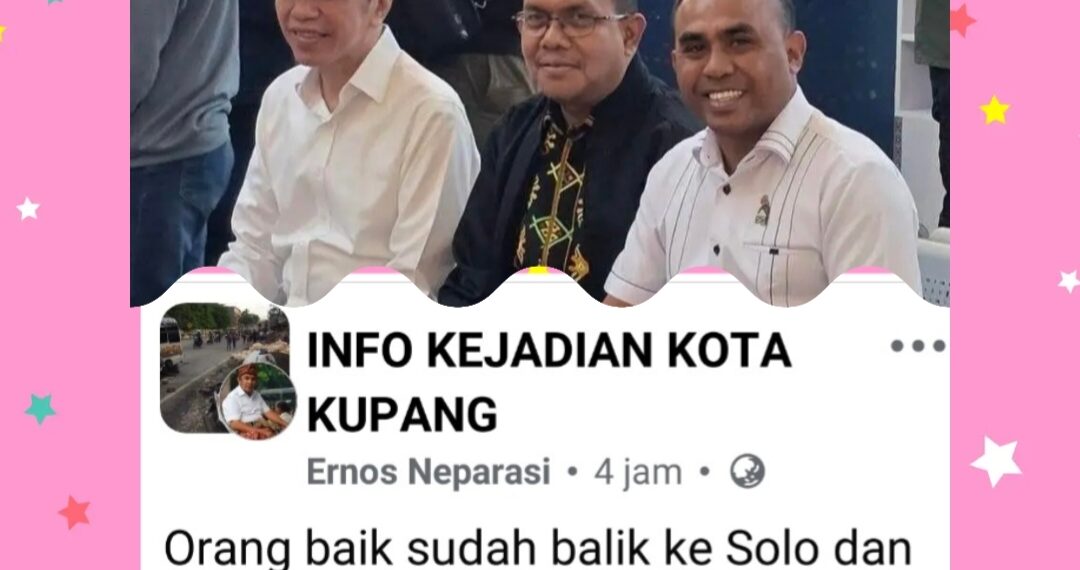 Pamitan dari NTT, Jokowi Diantar Gubernur Melki Laka Lena di Bandara El Tari