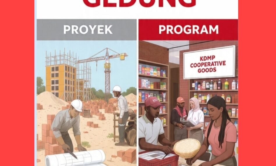 EDITORIAL http://ISTANANETIZEN.COM   BEDAKAN PROYEK DAN PROGRAM: KAWAL PEMBANGUNAN 80.000 GEDUNG KDMP, SUKSESKAN TUJUAN KDMP`