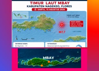 “DI ATAS TIGA LEMPENG: MENGAPA FLORES MENJADI EPISENTRUM GEMPA DUNIA”