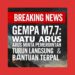 GEMPA M7,7: WARGA DESA WATU ARUS MINTA PEMERINTAH TURUN LANGSUNG & BANTUAN TERPAL