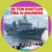 36 Ton Bantuan Tiba di Maumere, KRI Teluk Parigi Bawa Harapan dari Pentaheliks
