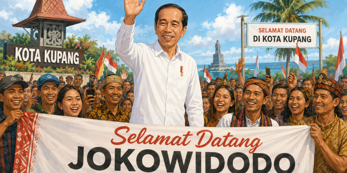 3 Hari di NTT, Jokowi Safari Politik: Dari Rumput Laut Kupang Hingga Rakorda PSI