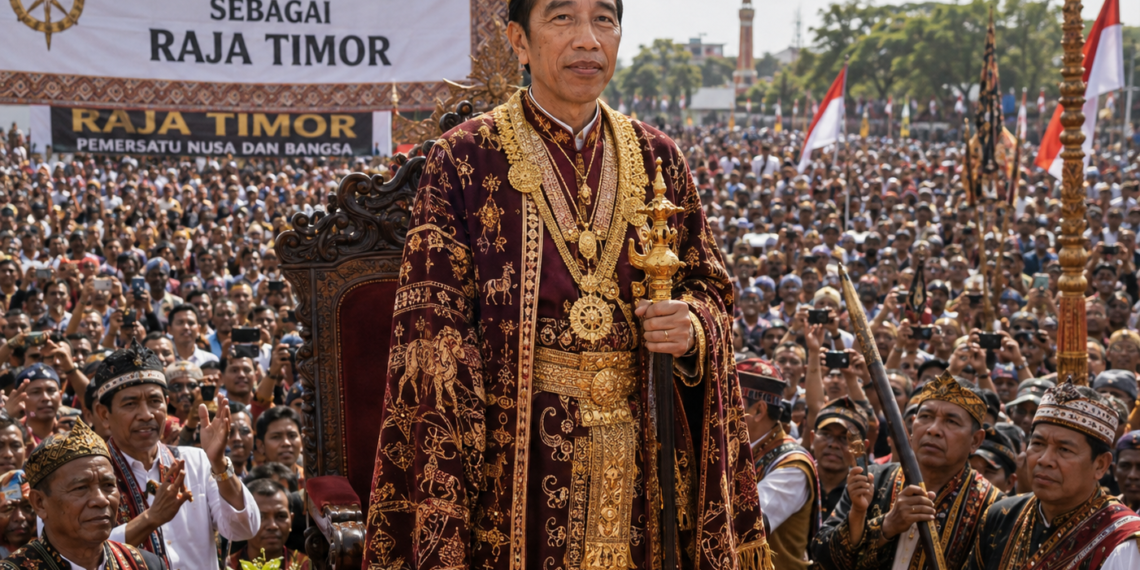Jokowi Akan Dinobatkan Jadi Raja Timor di Kupang, Semua Raja di Pulau Timor Hadir