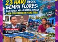 REPORTASE KHUSUS 23 HARI PASCA GEMPA FLORES: DARI TENDA, KELAS BAMBU, HINGGA 2.136 TON BANTUAN YANG TIBA