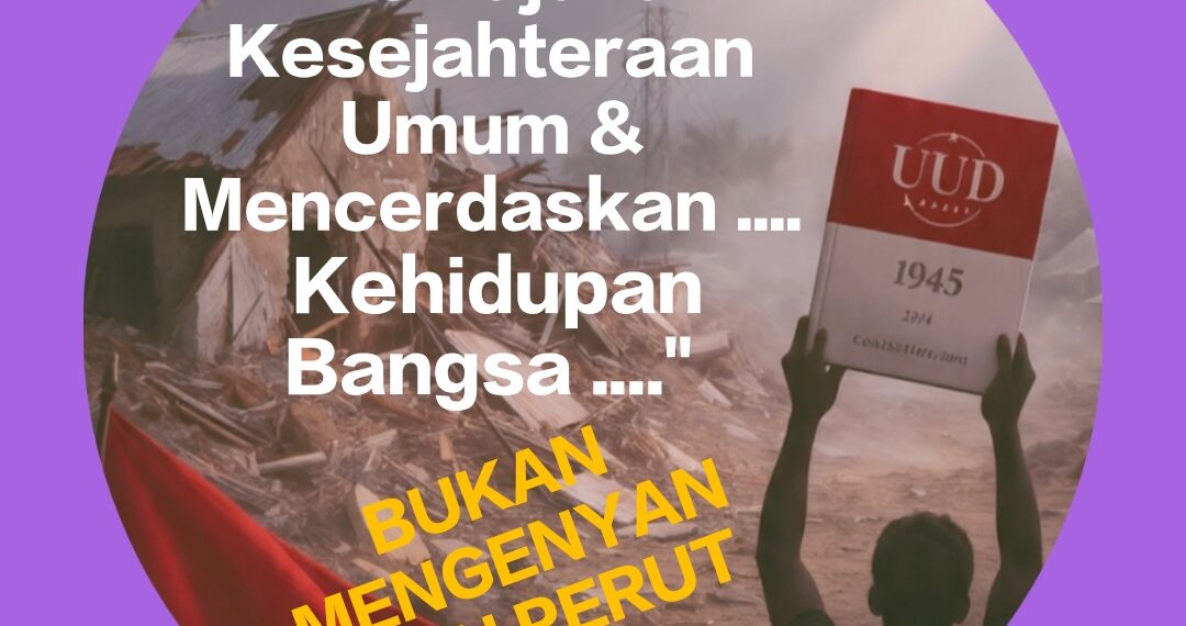 “BUKAN MENGENYANGKAN PERUT, TAPI MENCERDASKAN BANGSA” – PADI MAS SPORT, ANGGOTA AJ-PKF SOROTI PRIORITAS NEGARA PASCA GEMPA 7,7SR