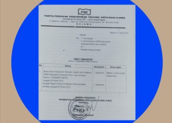 Dokumen 2015 Terbongkar! P4KF Sudah Kirim Keputusan Bersama ke Bupati & DPRD se-Flores Lembata