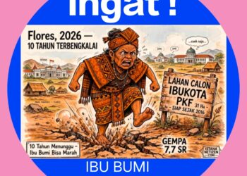 IBU BUMI FLORES BISA MARAH! 2,2 Juta Rakyat, 9 Bupati & DPRD Sudah Sepakat di Kongres Mbay 20 Maret 2015, Lahan 31 Ha Ibukota Sudah Siap, Tapi Jakarta Tak Respon Sejak 2013!