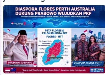 DIASPORA FLORES DI AUSTRALIA BERSUARA: Presiden Prabowo Sudah Paham Letak Ibukota PKF di Mbay, Sejarah Valid Telah Tertulis, Tinggal Gentleman Wujudkan PKF di Masa Jabatannya!