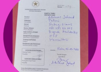 DARI SAWAH KE ISTANA! Adrianus Jehamat, Petani Asal Puing-Waka Buktikan Perjuangan Provinsi Flores Sampai ke Meja KSP Moeldoko – 05 Juli 2023 Pukul 13.05 WIB !