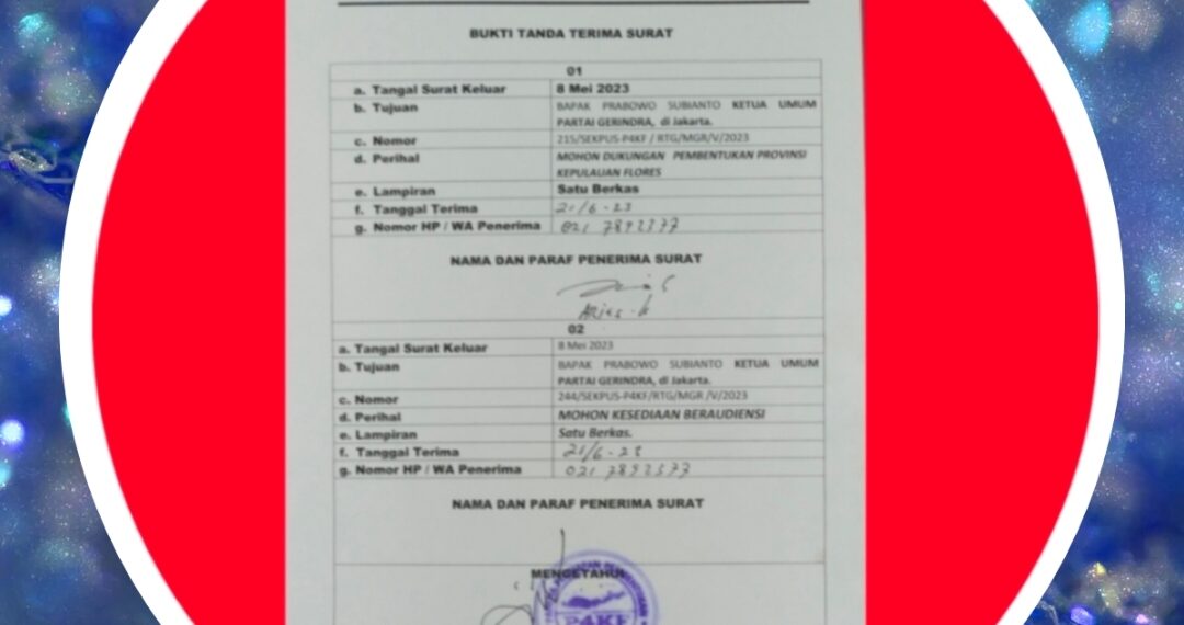 BOOM! SURAT P4KF KE PRABOWO 21 JUNI 2023 KINI ADA DI MEJA PRESIDEN RI! Ketum Gerindra Yang Diloby P4KF Sejak 2013 Kini Jadi Presiden Sejak 2024, Jalan PKF Makin Mulus!