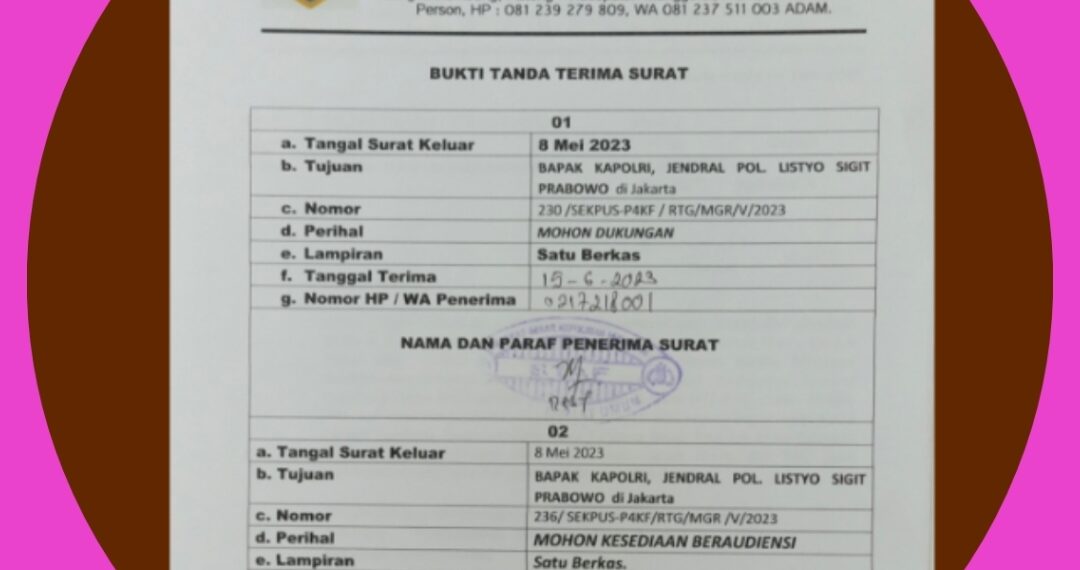 Setelah Mabes TNI, P4KF Sambangi Mabes Polri Mohon Perlindungan Dalam Perjuangan Aspirasi NTT MEKAR Menuju Provinsi Kepulauan Flores