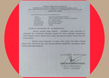 DARI UJUNG ALOR UNTUK FLORES! Keluarga Besar Ngada-Nagekeo di Kalabahi Gedor Meja P4KF: Maju Terus Pantang Mundur, Provinsi Flores Harga Mati!