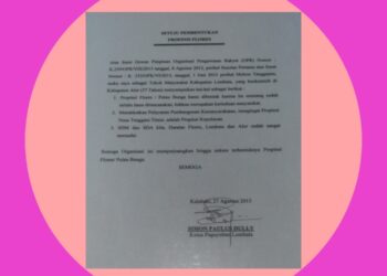 Surat Cinta Dari Kalabahi Untuk Pulau Bunga: Kerinduan 57 Tahun Tokoh Lembata di Tanah Alor Untuk Provinsi Flores