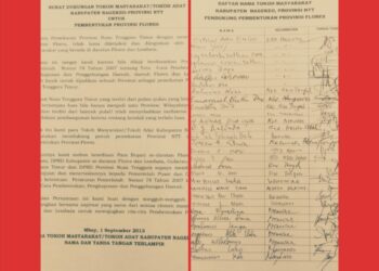 RESTU LELUHUR DARI MBAY! 30 Tokoh Adat Se-Kabupaten Nagekeo Teken Surat Darah Dukung Provinsi Flores: NTT Terlampau Luas, Rentang Kendali Tidak Efisien !