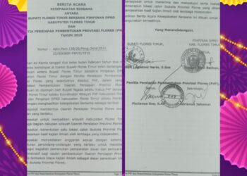 JEJAK SEJARAH P4F DI LARANTUKA: BUPATI DAN DPRD FLOTIM TEKEN KESEPAKATAN DUKUNG PROVINSI FLORES