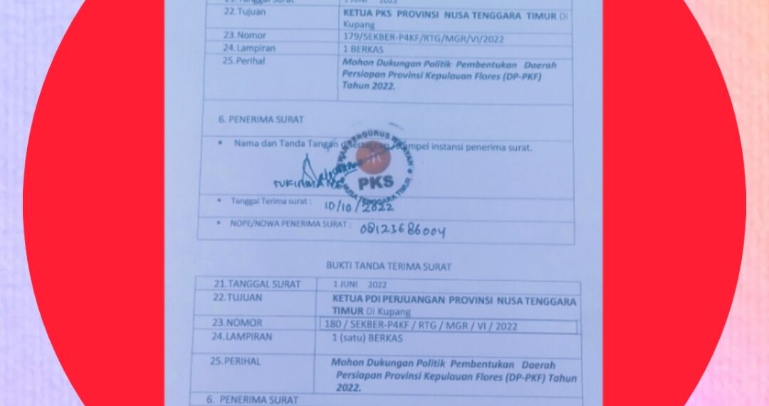 TUNTAS! 12 PARPOL DI KUPANG RESMI DIKUNCI P4KF – PKS 10 OKTOBER & PDIP 11 OKTOBER 2022 JADI BUKTI PAMUNGKAS, DARI 9 KABUPATEN FLORES MENUJU ISTANA JAKARTA 2023