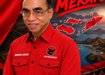 BREAKING: LAPOR LANGSUNG KE KETUA DPD PDIP NTT YUNUS TAKANDEWA — KETUM P4KF ADRIANUS JEHAMAT MINTA PDI PERJUANGAN KEMBALI JADI GARDA TERDEPAN PKF DEFINITIF !