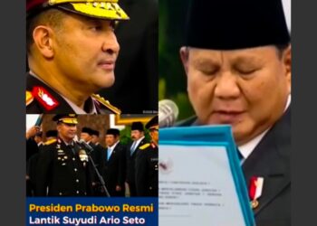 BREAKING! PRESIDEN PRABOWO RESMI LANTIK JENDERAL SUYUDI ARIO SETO JADI KAPOLRI GANTIKAN LISTYO SIGIT PRABOWO