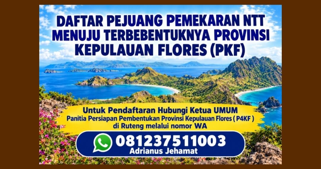 GELORA PKF MEMBESAR! P4KF PATOK TARGET 10 HINGGA 100 PEJUANG PER KABUPATEN, FLORES SIAP GERUDUK KUPANG DENGAN 900 PEJUANG