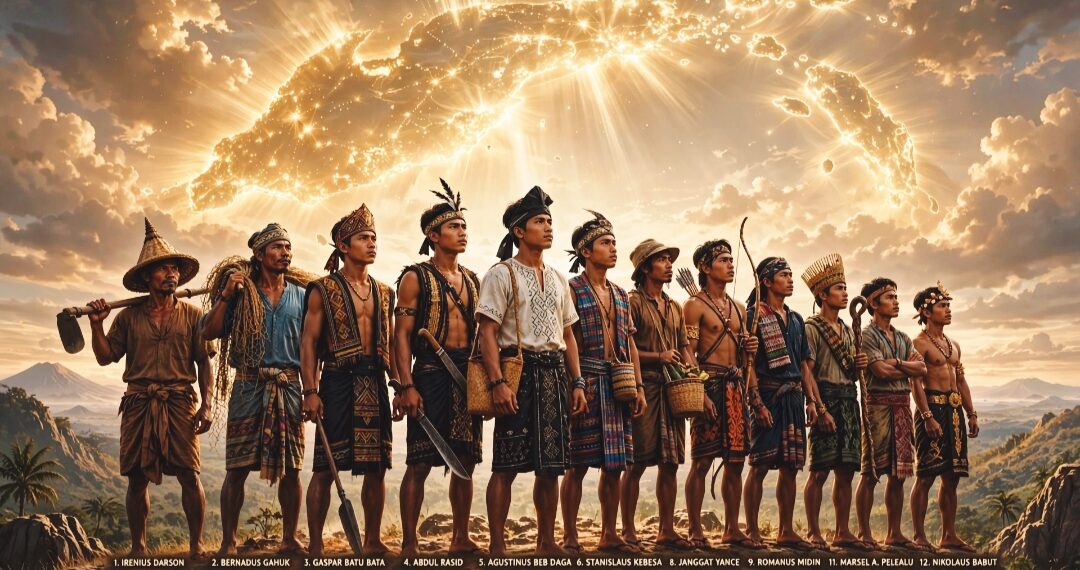 INI 12 RASUL YANG DIUTUS OLEH TANAH FLORES SENDIRI UNTUK MEMBANGUN KERAJAAN SURGA DI BUMI KEPULAUAN FLORES!