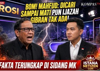 BOM !Mahfud: Dicari Sampai Mati Pun Ijazah Gibran Tak Ada!